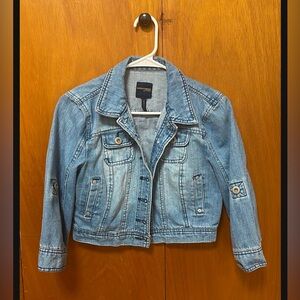 Highway Jeans Light Blue Denim Cropped Jacket